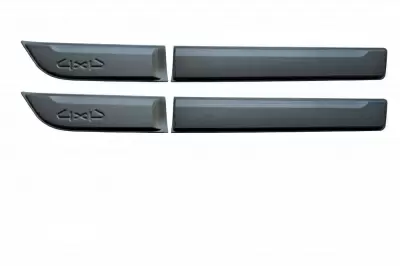 Накладки на двери (молдинги) (4 шт.) (ABS) RENAULT Duster 2021+