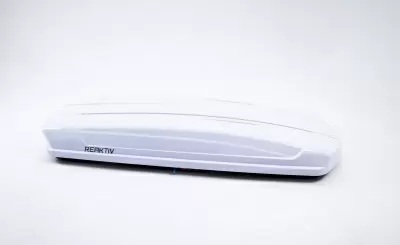 Автобокс REAKTIV Uragan 740 белый глянцевый двустороннее 740 л от интернет-магазина AUTOBOKS.kz. 