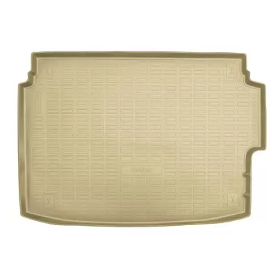 Коврики в багажное отделение для Hyundai Bayon (2021) (с фальшполом, с сабвуфером) (бежевый)