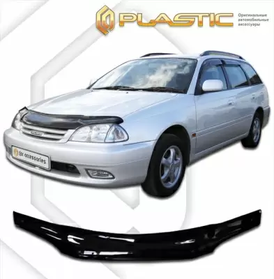 Мухобойка (дефлектор капота) для Toyota Caldina 2000-2002 (арт. 2010010104122)