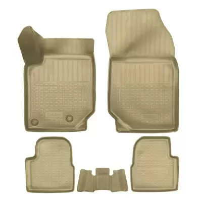 Коврики салонные для Citroen C4 (2020) (бежевый)