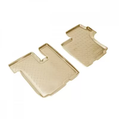 Коврики салонные для Kia Mohave (2008-2016) (5 мест) (Po) (бежевый)