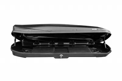 Багажный бокс LUX Irbis 206 черный глянец от интернет-магазина AUTOBOKS.kz. 