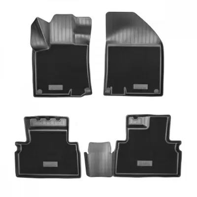 Коврики салонные комбинированные для Geely Coolrey (SX11) (2019)