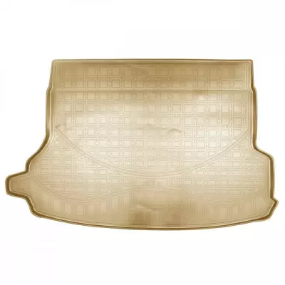 Коврики в багажное отделение для Subaru Forester (2019) (для а/м с сабвуфером) (бежевый)