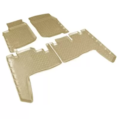 Коврики салонные для Toyota LC-76 (1985) (бежевый)