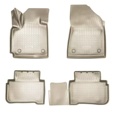 Коврики салонные для Changan UNI-S I 3D (2024) (бежевый)