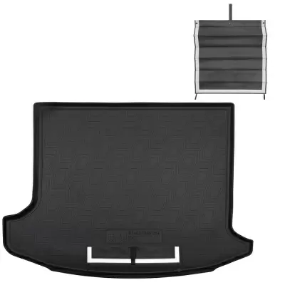 Коврики в багажное отделение с текстильным фартуком для SWM G01 (2018)
