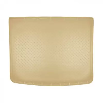 Коврики в багажное отделение для Volkswagen Touareg (2010) (2-х зонный климат контроль) (бежевый)