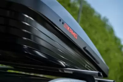 Автобокс Kamei Fosco 540  черный матовый двустороннее от интернет-магазина AUTOBOKS.kz. 