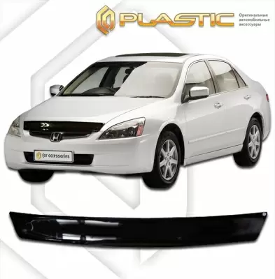 Мухобойка (дефлектор капота) для Honda Accord 2002-2007 (арт. 2010010105105)