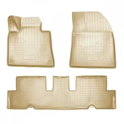 Коврики салонные для Citroen C4 (N) (2010) (бежевый)