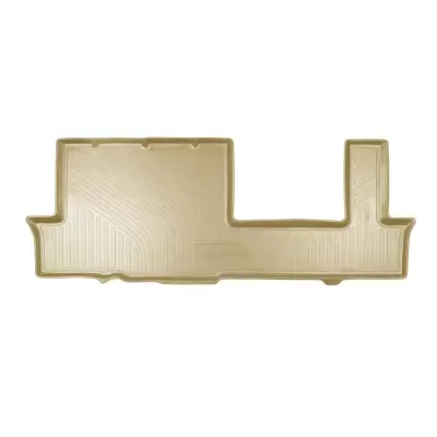 Коврики салонные для Cadillac Escalade V (2020) (3 ряд 8 мест) (бежевый)