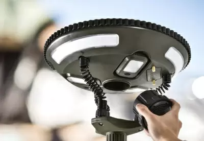 Светильник Wild Land UFO Solar Garden черный