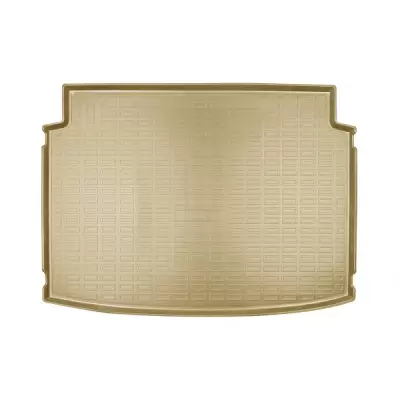 Коврики в багажное отделение для Hyundai Bayon (2021) (без фальшпола и без сабвуфера) (бежевый)