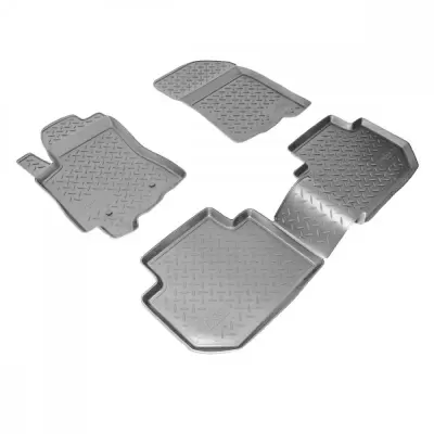 Коврики салонные для Subaru Outback V 3D (2014) (серый)