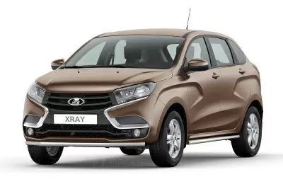 Защита переднего бампера одинарная O51 мм (НПС) LADA XRAY с 2016 от Интернет-Магазина Autoboks.kz