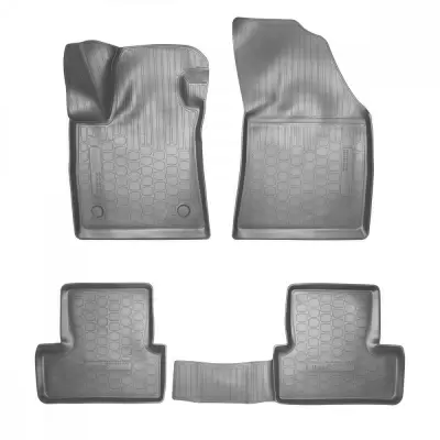 Коврики салонные для Renault Megane III (2009-2016) (серый)