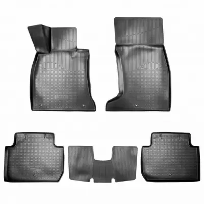 Коврики салонные для Kia Stinger 4WD 3D (2017)