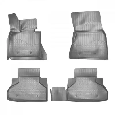 Коврики салонные для BMW X5 (G05) 3D (2018) (серый)