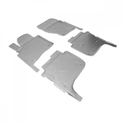 Коврики салонные для Volkswagen Touareg (2002-2010) (серый)