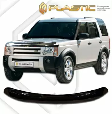 Мухобойка (дефлектор капота) для Land Rover Discovery 3 2004-2008 (арт. 2010010101343)