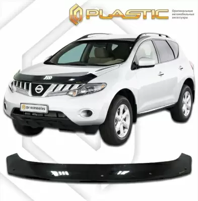 Мухобойка (дефлектор капота) для Nissan Murano 2009-2015 (арт. 2010010105211)