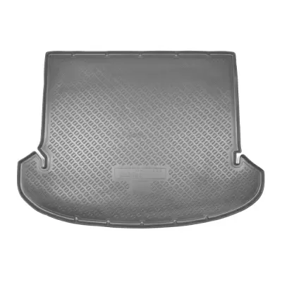 Коврики в багажное отделение для Kia Sorento (XM) (2009-н.в) (7 мест) (сложенный 3 ряд) (серый)
