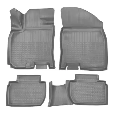 Коврики салонные для BAIC U5 PLUS (2023) (серый)