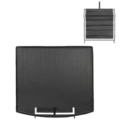 Коврики в багажное отделение с текстильным фартуком для KGM Torres (верхняя полка) (2023)