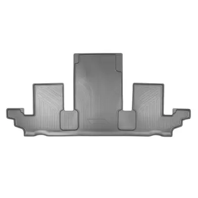 Коврики салонные для Chevrolet Traverse II (2017) (3 ряд 7 мест) (серый)