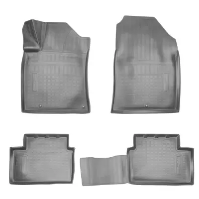 Коврики салонные для Hyundai i30 III 3D (2017) (серый)