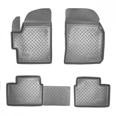 Коврики салонные для Daewoo Gentra (2013-2015)\ Ravon Gentra (2015) (серый)