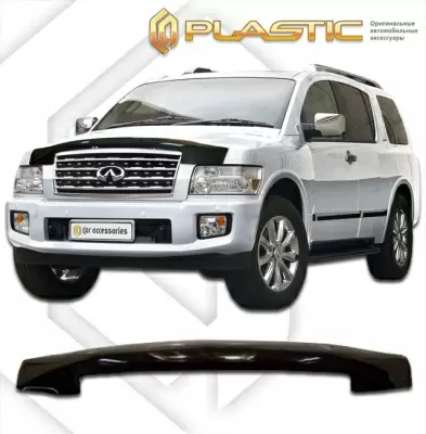 Мухобойка (дефлектор капота) для Infiniti QX56 2004-2007 (арт. 2010010103118)