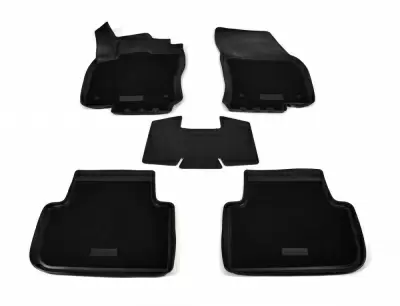 Коврики салонные комбинированные для Volkswagen Tiguan II 3D (2016)