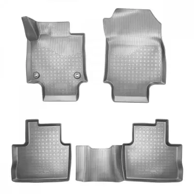Коврики салонные для Toyota RAV4 (АКПП) (2019) (серый)