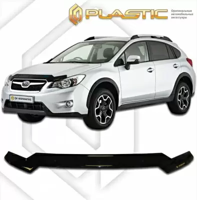 Мухобойка (дефлектор капота) для Subaru XV 2012-2016 (арт. 2010010108601)