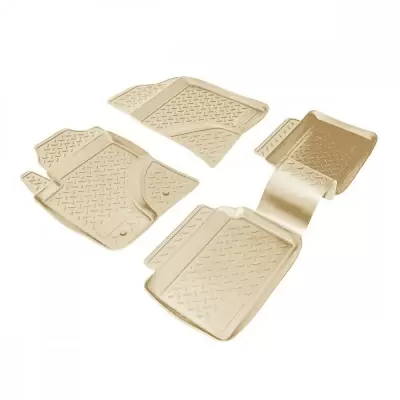 Коврики салонные для Toyota Auris (2013) (бежевый)