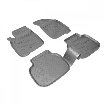 Коврики салонные для Dodge Grand Caravan (2000-2007) (5 мест) (серый)