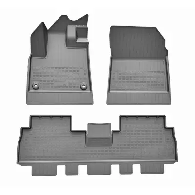 Коврики салонные для Peugeot Rifter I (2024) (серый)