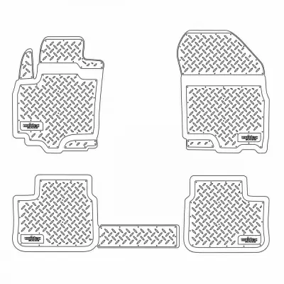 Коврики салонные для Fiat Linea (2007) (серый)