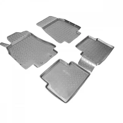 Коврики салонные для MAN TGX (2007) (серый)