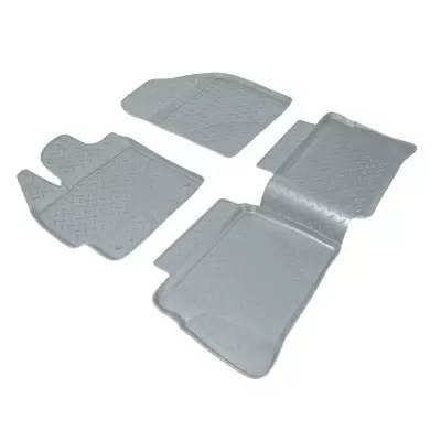 Коврики салонные для Toyota Prius (ZVW30) (2009-2015) (серый)