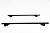 Багажник на крышу REAKTIV YH-A-052-018  усиленный на интегрированные и обычные рейлинги черный от интернет-магазина AUTOBOKS.kz. 