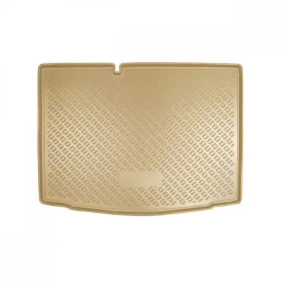 Коврики в багажное отделение для Skoda Fabia III (NJ) (HB) (2014) (бежевый)