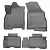 Коврики салонные для Chery Tiggo 8 Pro MAX FL (2023) (1,2 ряд) (серый) от интернет-магазина AUTOBOKS.kz. 