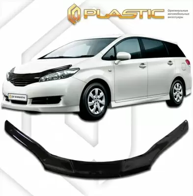 Мухобойка (дефлектор капота) для Toyota Wish 2009-2017 (арт. 2010010108014)