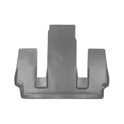 Коврики салонные для Cadillac XT6 (2019) (3 ряд 6 мест) (серый)