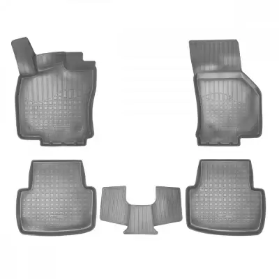 Коврики салонные для Volkswagen Passat B7 (2011-2015) (серый)