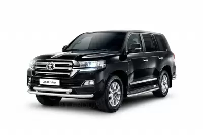 Защита заднего бампера угловая 63мм (НПС) Toyota LAND CRUISER 200 2016- от Интернет-Магазина Autoboks.kz